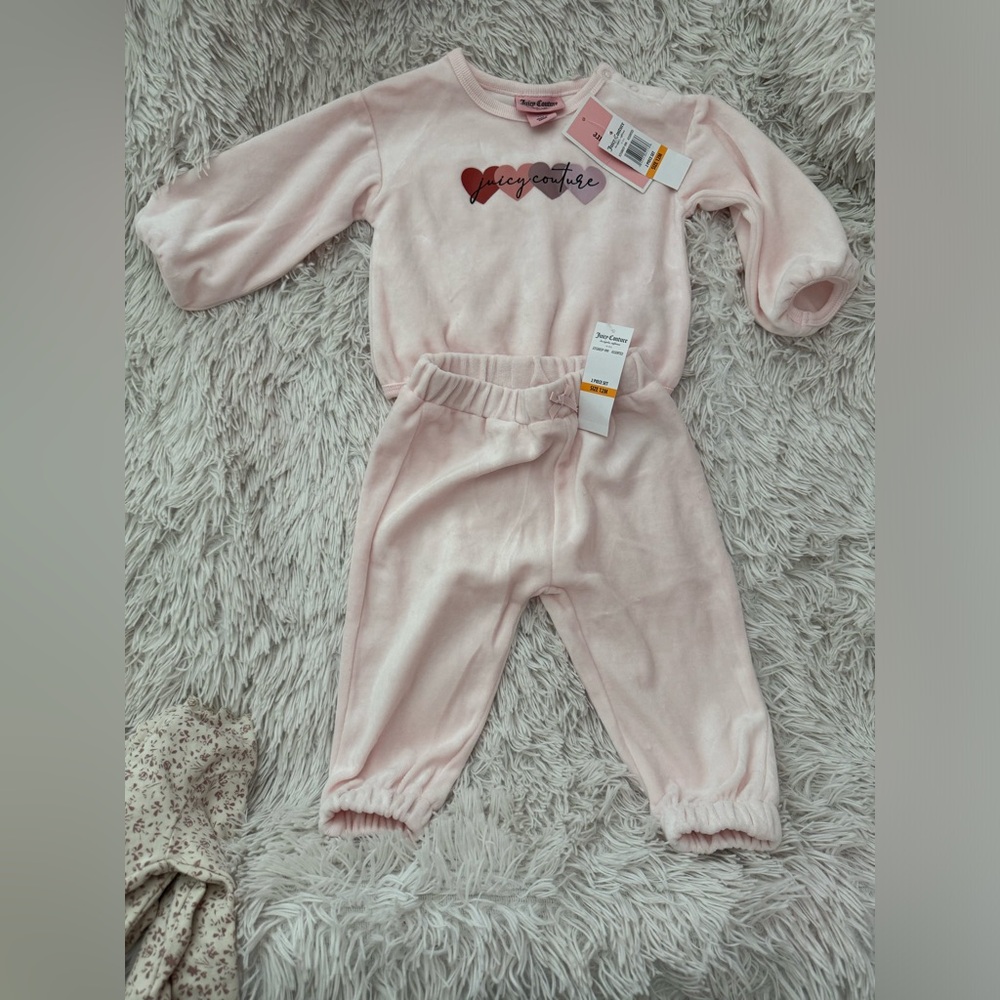 Juicy couture baby girls outfit 12 months